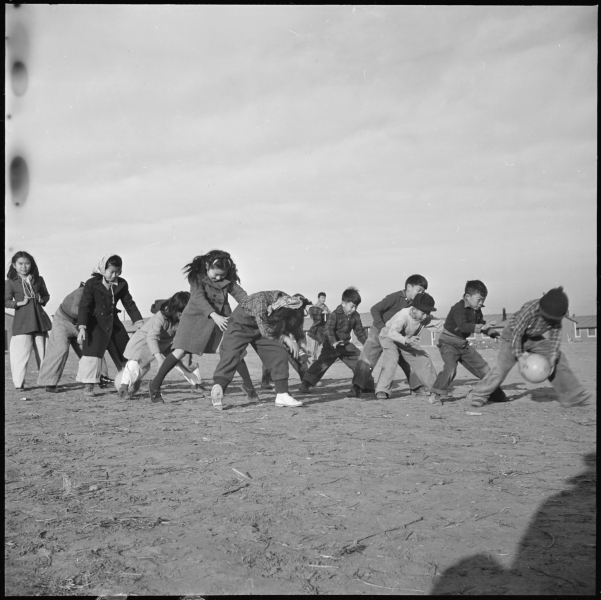 Grade school morning recess
