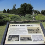 Present Day Amache Cemetery Sign