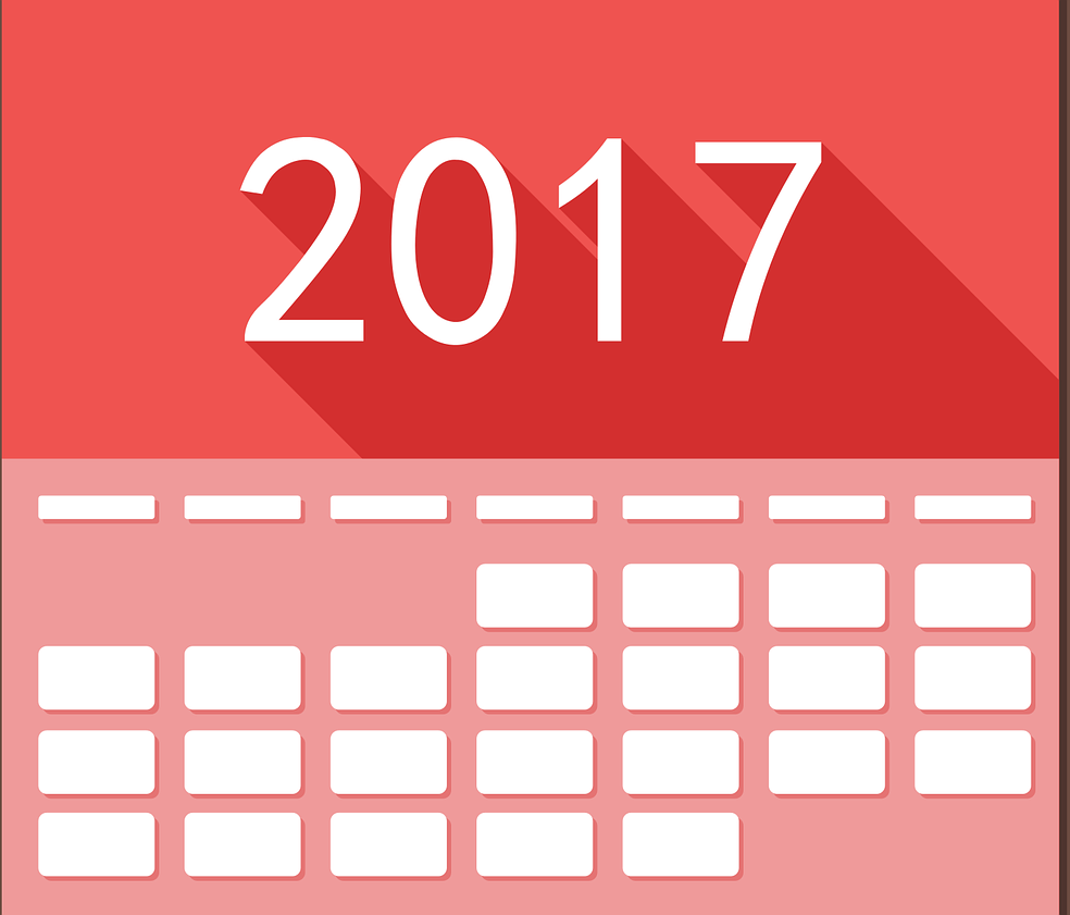 2017 calendar icon