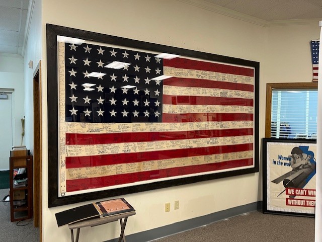 Flag #6 at Amache Museum. Photo courtesy Carlene Tanigoshi Tinker.